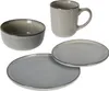 A set of ceramic tableware including a bowl, a mug, and two plates, arranged on a white background. Náhľad obrázku produktu