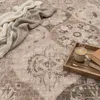 TT Home Boho Vintage Teppich Wohnzimmer Kurzflor – Retro Produktbild-Vorschau 3