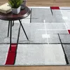 Abstraktní designový koberec s krátkým vlasem do obývacího Náhled obrázku produktu 7