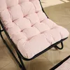 Fauteuil de jardin avec repose-pieds - Noir/rose - position Voir les images du produit 3