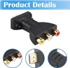 HDMI-auf-3x-RCA-Adapterkabel (HD-HDMI-Adapterkabel) Náhled obrázku produktu 3