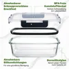YASHE Glas-Frischhaltedosen LN-12PCS, 12 Behälter, 6,75 L, Produktbild-Vorschau 3