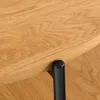 CLP Couchtisch Edduma rund aus Holz 2 Ebenen Metallgestell Produktbild-Vorschau 7