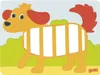goki 58679 Webbilder Krokodil, Hund, Pferd 16 x 12 cm, Produktbild-Vorschau 6