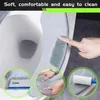 WC-Sitzbezug, Plüsch, weich, dick, warm, waschbar, 2 Stück, Produktbild-Vorschau 5