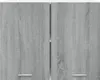 Pensile Grey Sonoma 80x31x60 cm Materiale a base di legno Anteprima dell’immagine prodotto 4