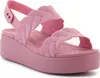 Crocs Brooklyn Woven Low Wedge 209977-6XX Rosette EU 41/42 Produktbild-Vorschau 1