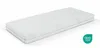A white mattress with a subtle pattern, shown on a white background with a green OEKO-TEX logo in the bottom right corner. Produktbild-Vorschau