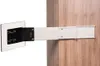 Caratec CFA101L | TV-Halter seitlicher Auszug Silber Produktbild-Vorschau 6