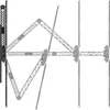 A diagram of a TV wall mount mechanism. Produktbild-Vorschau