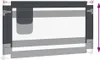 Vidaxl Bettdiagramm Kleinkind 140x25 cm Stoff dunkelgrau Anteprima dell’immagine prodotto 7