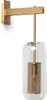 Wandleuchte Metall und Glas Julieta Gold Produktbild-Vorschau 1