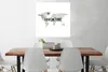 MuchoWow® Poster Weltkarte - Aquarell - Zitat 75x75 cm - Produktbild-Vorschau 2