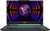 A front view of an MSI gaming laptop with a dragon logo on the screen. Produktbild-Vorschau