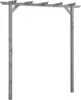 vidaXL Zahradní pergola šedá 200x40x205 cm Impregnované Náhled obrázku produktu 5