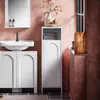 SoBuy BZR161-W Armoire à linge avec sac à linge dépliant Voir les images du produit 2