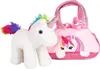 Brubaker Licorne arc-en-ciel en peluche dans un sac à main Voir les images du produit 3