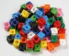 100 Steckwürfel 10-farbig 1,7cm Produktbild-Vorschau 1