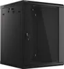 Lanberg WF01-6615-10B Armadio rack 15U a parete Nero Anteprima dell’immagine prodotto 1