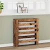 vidaXL Radiatoromsluiting, look van oud hout, 78x20x82 cm, Productafbeelding-voorbeeld 2