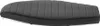 A black motorcycle seat on a white background. Voir les images du produit