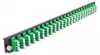 DeLOCK 19″ LWL Spleißbox Frontblende 24 Port LC Quad grün, Produktbild-Vorschau 1