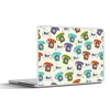 MuchoWow® Laptop Aufkleber Sticker Cover Retro - Telefon - Produktbild-Vorschau 1