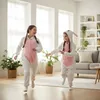 Onesie Kigurumi Pyžamo Králik Prevlek Kostým Deti 125 - Náhľad obrázku produktu 7