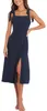 Imily Bela Elegantes Brautjungfernkleid mit eckigem Produktbild-Vorschau 1