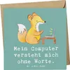 Mr. & Mrs. Panda Grußkarte Verständnisvoller Produktbild-Vorschau 1