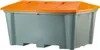 Streugutbehälter 500 Liter orange-grau Produktbild-Vorschau 1