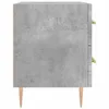 vidaXL Stolik nocny betonowy szary 40x35x47,5 cm materiał Podgląd zdjęcia produktu 7