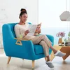 Relaxdays Sofatablett Armlehne, Bambus, eckiger Produktbild-Vorschau 3