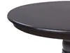 BELIANI Esstisch Schwarz MDF-Tischplatte Rund ø 100 cm mit Produktbild-Vorschau 4