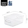 ORTHEX opbergbox "SmartStore" Compact M, transparant – Productafbeelding-voorbeeld 3