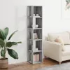 vidaXL Półka narożna szara Sonoma 33x33x164,5 cm materiał Podgląd zdjęcia produktu 3