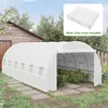 Outsunny Bâche de Rechange Serre Tunnel 18 m², bâche 6 x 3 Voir les images du produit 2