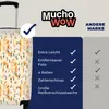 MuchoWow® Koffer Handgepäck Trolley Rollkoffer Kleine Produktbild-Vorschau 6
