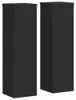 vidaXL Pflanzenständer 2 Stk. Schwarz 17x17x60 cm Produktbild-Vorschau 1