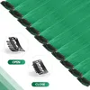 Haarverlängerung Clip-in Grün 10 Stück Synthetik 55cm Damen Produktbild-Vorschau 3