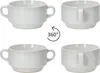 lot de 6 bols à soupe Stiva 250ml blanc porcelaine soupière Voir les images du produit 3