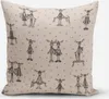 SCHÖNER LEBEN. Kissenhülle Moose Winter Elche Love natur Produktbild-Vorschau 1