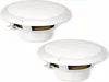 Haut-parleurs encastrés Kenford 50W 8 blanc 1 paire Voir les images du produit 1