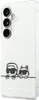 Hülle Karl Lagerfeld Galaxy S26 Plus weiß MagSafe Katze Produktbild-Vorschau 1