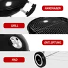 SUNJAS Holzkohlegrill  BBQ Kugelgrill XXXL Standgrill Produktbild-Vorschau 4