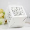 Packung Mit 50 Laser Cut Rose Candy Boxen, Kleine Produktbild-Vorschau 6