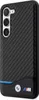 A black phone case with a carbon fiber texture and BMW M branding. Anteprima dell’immagine prodotto