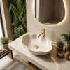 Umywalka Nablatowa Rea Pearl Kallisto  Beige Podgląd zdjęcia produktu 2