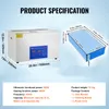 SucceBuy Ultraschallreiniger, 27.2L, Digitaler Timer & Produktbild-Vorschau 7
