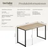 tectake® Schreibtisch Flint Höhe 76,5 cm Produktbild-Vorschau 6